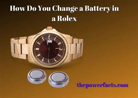 rolex has no battery|how to replace rolex battery.